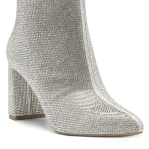Brand New rhinestone ankle boots